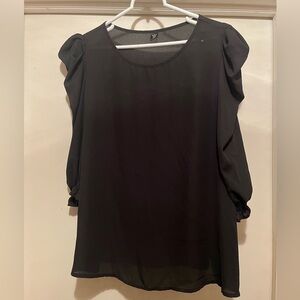 SHEIN Black Blouse